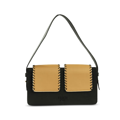 “बसता” - Double Flap Shoulder Bag