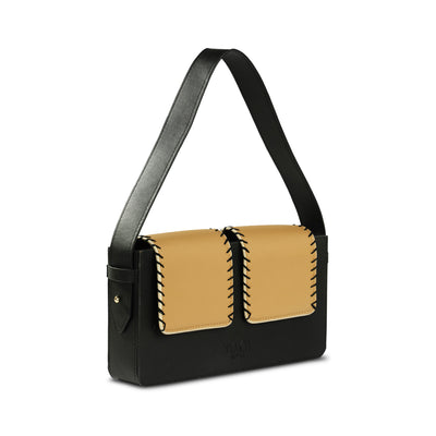 “बसता” - Double Flap Shoulder Bag