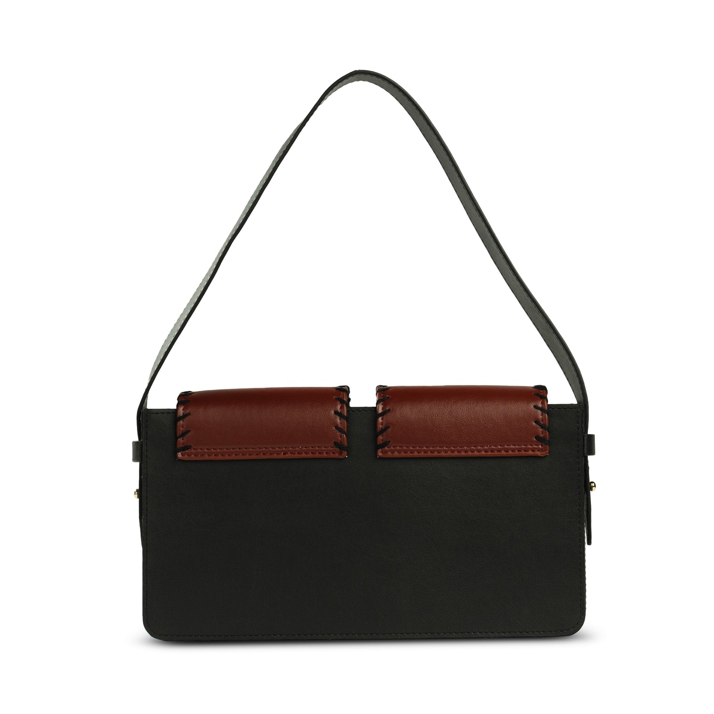 “बसता” - Double Flap Shoulder Bag